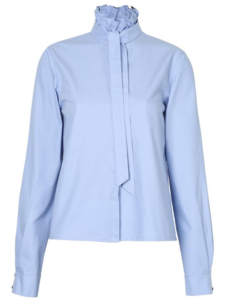 Lilly Sarti Checked Shirt, Women's, Size: 38, Blue, Cotton