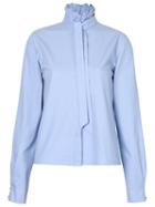 Lilly Sarti Checked Shirt, Women's, Size: 38, Blue, Cotton