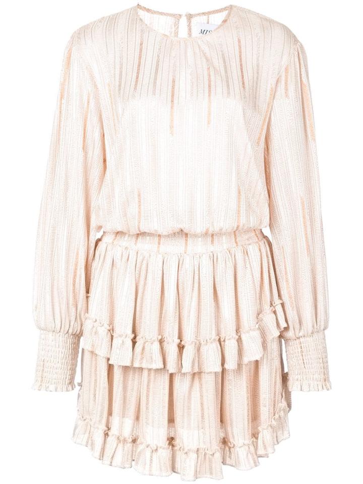 Misa Los Angeles Striped Mini Dress - Pink