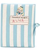 Olympia Le-tan 'notebook Alice' Clutch - Blue