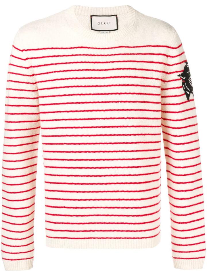 Gucci Striped Jumper - Nude & Neutrals