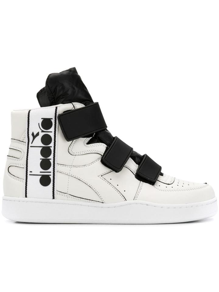 Diadora Basket Tape Hi-top Sneakers - White