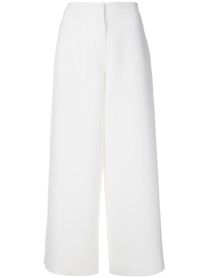 Rag & Bone Cropped Palazzo Trousers - White