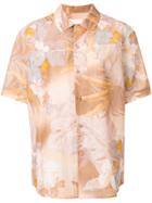 Maison Margiela Hawaiian Print Shirt - Brown