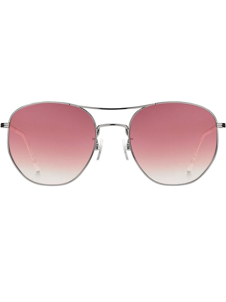 Tommy Hilfiger Tinted Aviator Sunglasses - Pink