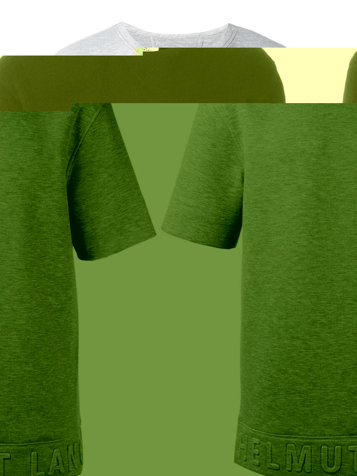 Helmut Lang Short-sleeve Sweatshirt - Grey