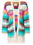 Laneus Mexico Stripe Cardigan - Multicolour