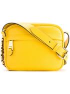 Moschino Logo Plaque Shoulder Bag - Yellow & Orange