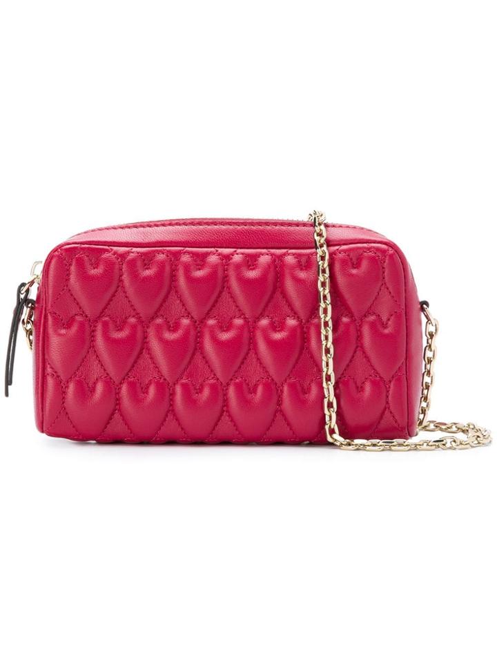 Red Valentino Logo Quilted Shoulder Bag