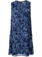 Grey Jason Wu Bunny Print Sleeveless Dress