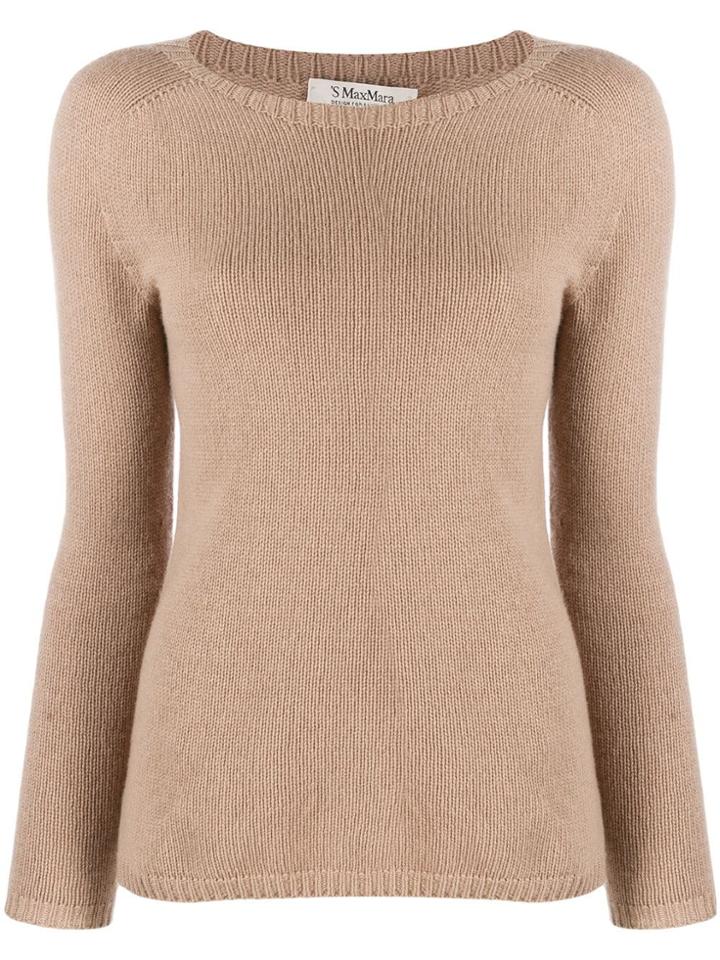 's Max Mara Slim-fit Jumper - Brown