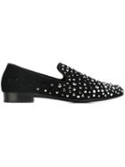 Giuseppe Zanotti Design Stud Embellished Slippers