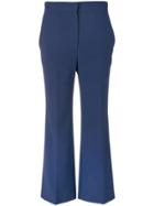 Fendi Straight-leg Tailored Trousers - Blue