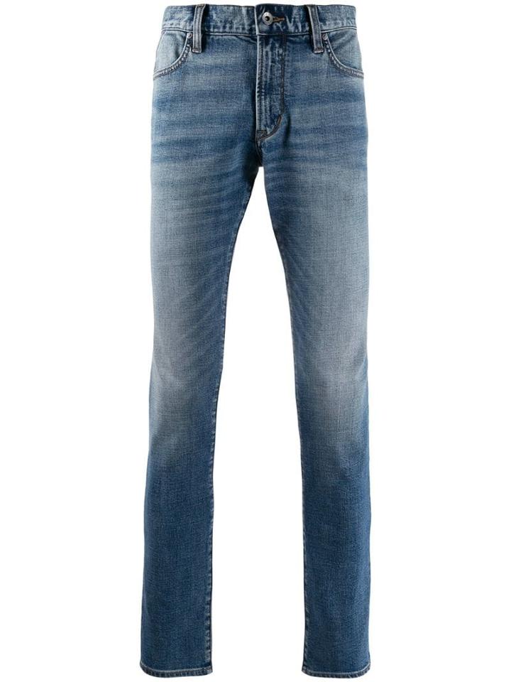 John Varvatos Faded Jeans - Blue