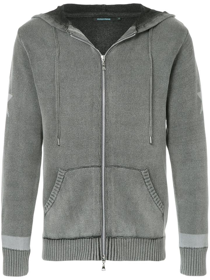 Guild Prime Star Knitted Hoody - Grey