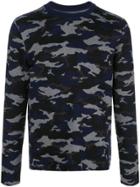 Aztech Mountain Matterhorn Camouflage Jumper - Blue