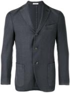 Boglioli - Three-button Jacket - Men - Silk/cupro/virgin Wool - 52, Grey, Silk/cupro/virgin Wool