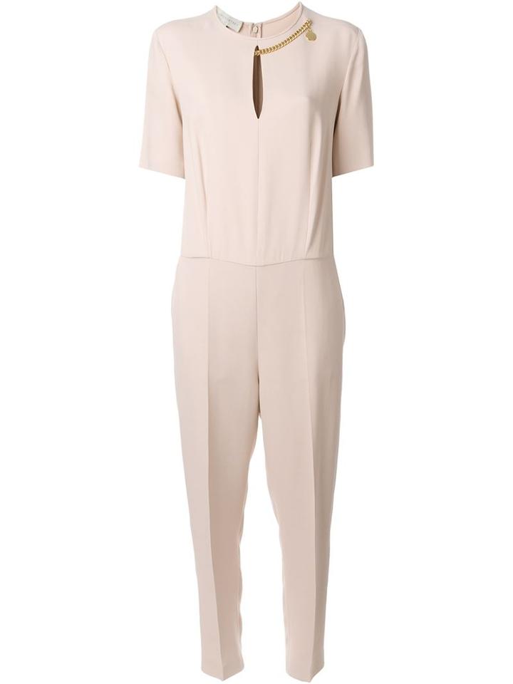 Stella Mccartney Falabella Jumpsuit, Women's, Size: 44, Pink/purple, Viscose/acetate/spandex/elastane/metal Other