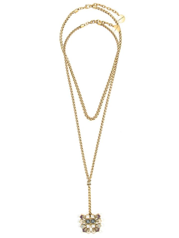 Camila Klein Pendant Double Necklace - Metallic