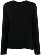 Mm6 Maison Margiela Classic Crew-neck Jumper - Black