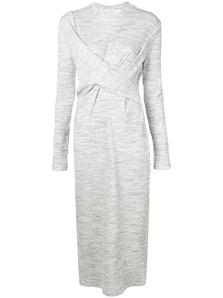 Victoria Victoria Beckham Twist Detail Dress - White
