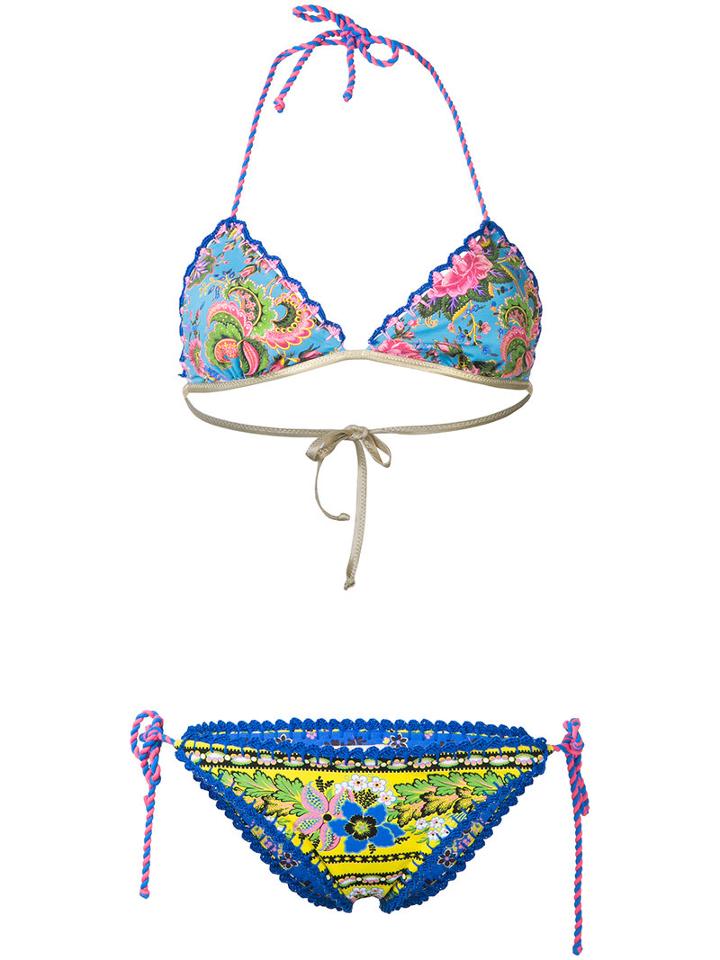 Anjuna - Giusymix Bikini - Women - Polyamide/spandex/elastane - M, Blue, Polyamide/spandex/elastane