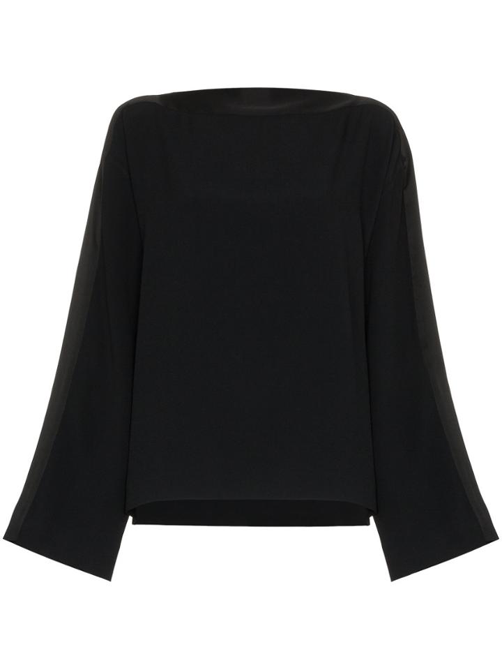 Haider Ackermann Oversized Crew Neck Top - Black
