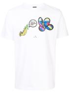 Ps By Paul Smith Butterflt T-shirt - White