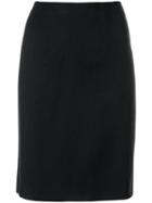 Versace Pre-owned Straight Classic Skirt - Black