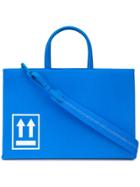 Off-white Box Tote Bag - Blue