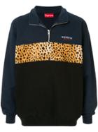Palace Colour Block Sweatshirt - Blue