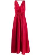 Three Graces Felicienne Low Back Dress - Red