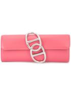 Hermès Vintage Egee Clutch - Pink & Purple