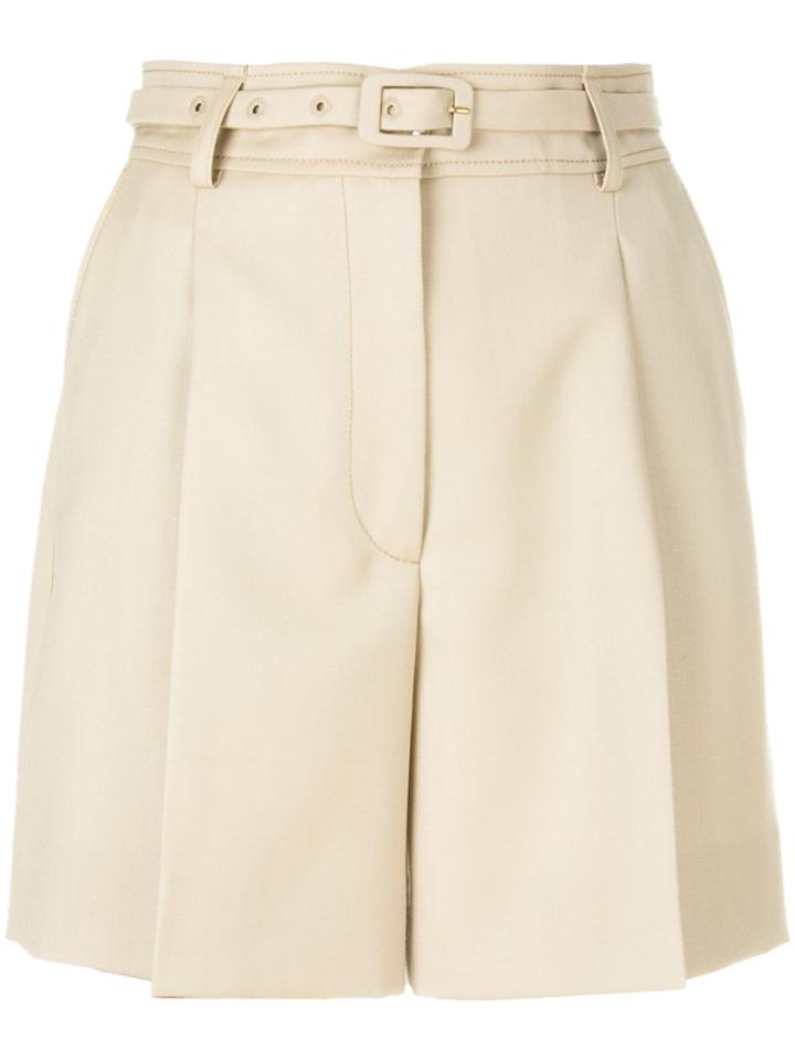 Gabriela Hearst Clara Shorts - Nude & Neutrals