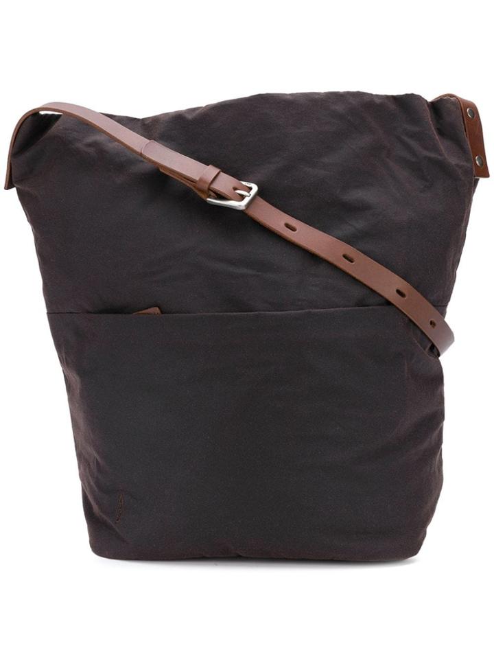 Ally Capellino Lloyd Waxed Crossbody Bag - Brown