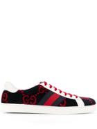 Gucci Gg Low-top Sneakers - Blue