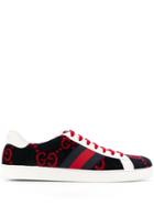 Gucci Gg Low-top Sneakers - Blue