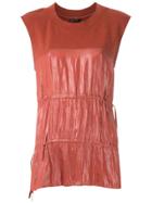 Uma Raquel Davidowicz Calder Silky Blouse - Red