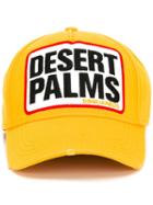 Dsquared2 Desert Palms Baseball Cap, Men's, Yellow/orange, Cotton