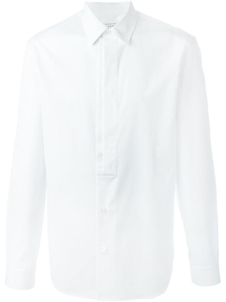 Maison Margiela Classic Formal Shirt, Men's, Size: 50, White, Cotton