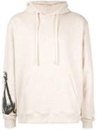 Jw Anderson Hand Print Hoodie - Neutrals