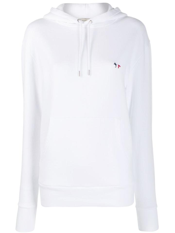 Maison Kitsuné Fox Logo Hoody - White