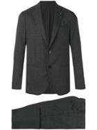 Lardini - Two-piece Plaid Suit - Men - Cotton/cupro/viscose/wool - 48, Grey, Cotton/cupro/viscose/wool