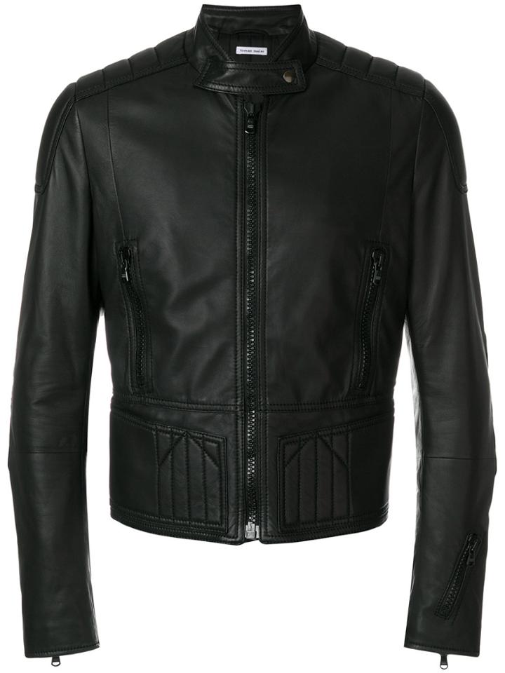 Tomas Maier Urban Nappa Jacket - Black