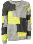 Christopher Raeburn Patchwork Jumper - Grey