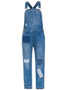 Amapô Long Dungarees - Blue