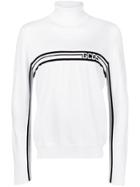Gcds Turtleneck Sweater - White