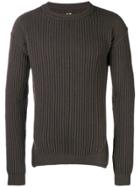 Rick Owens Fisherman Knit Sweater - Grey