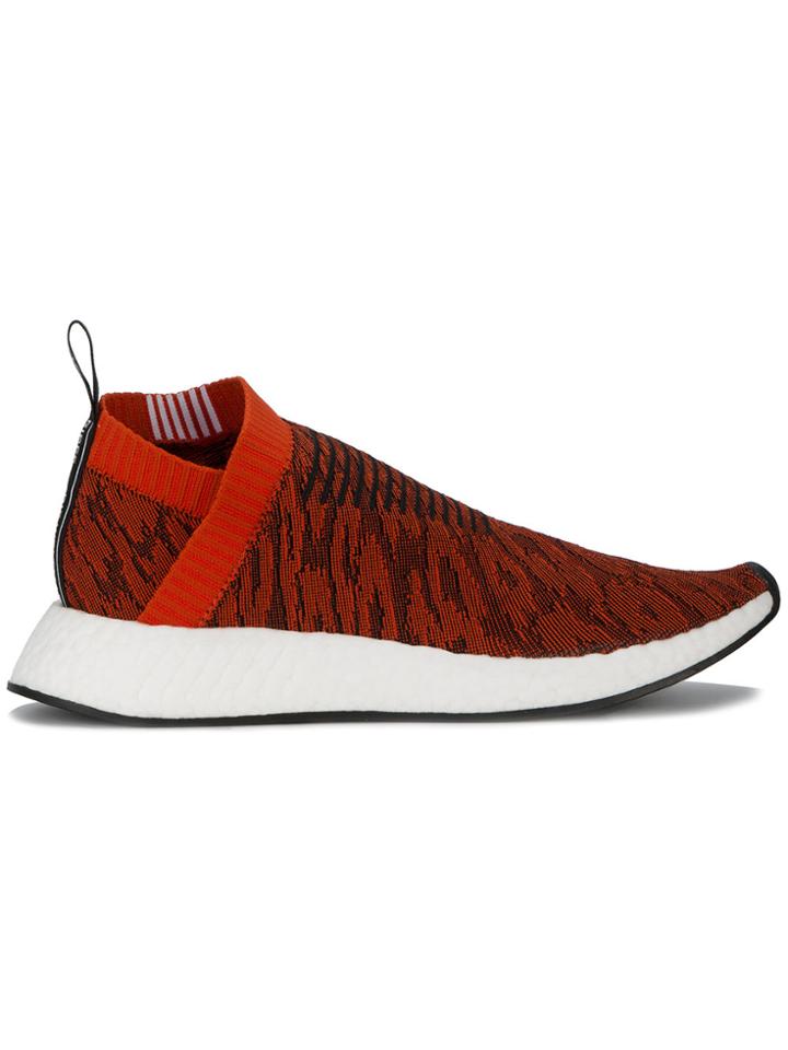 Adidas Originals Red Nmd Cs2 Primeknit Trainers