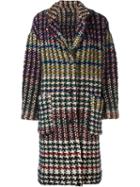 Isabel Marant 'dallan' Longline Oversized Coat, Women's, Size: 36, Cotton/virgin Wool/alpaca/virgin Wool